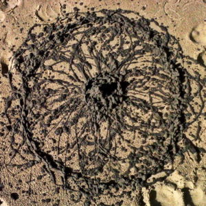 Sand en See 9, Annie le Roux, documentation of land art